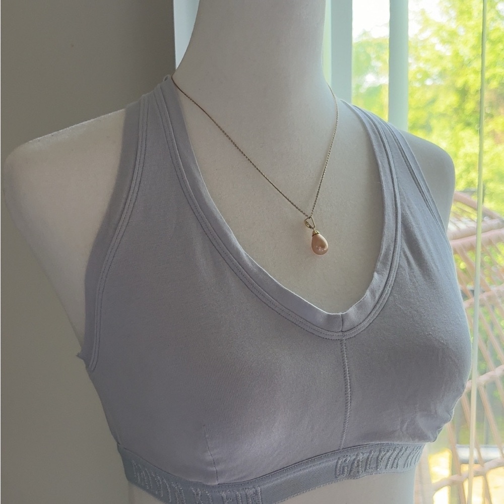 Blue/Gray Calvin Klein Bralette